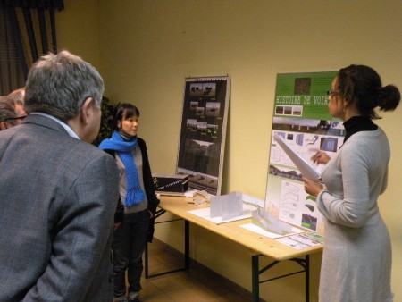 workshop avec des étudiants en Architecture