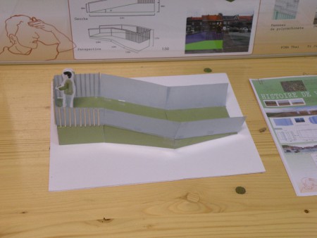  workshop avec des étudiants en Architecture