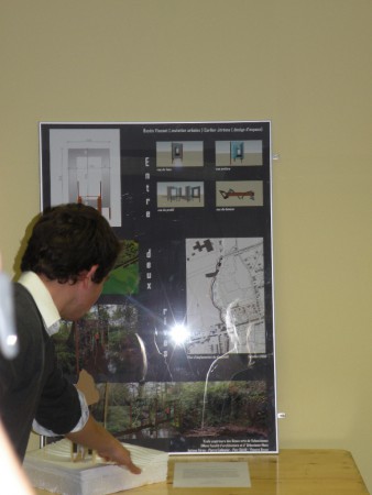  workshop avec des étudiants en Architecture